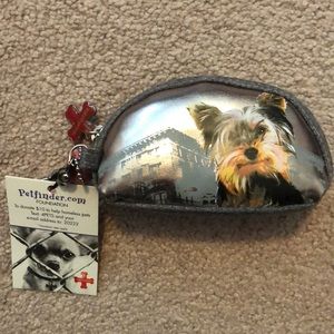 Yorkie change purse